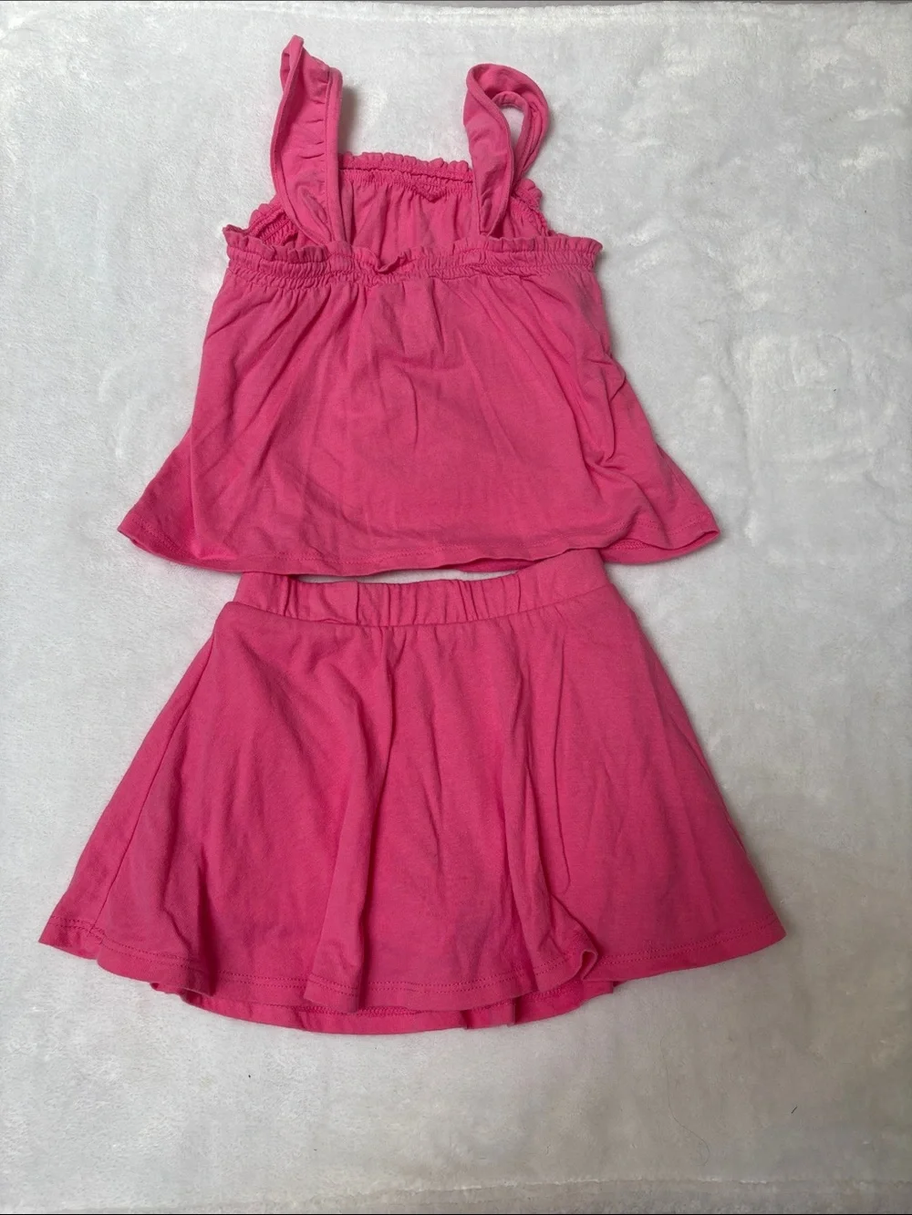 The Children's Place Hot Pink Tank Top & Skirt Set - Picture 4 of 4